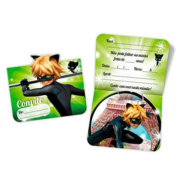Imagem de Regina CONV PEQ r552 LADYBUG - CAT NOIR Pacote de 08 Unidades
