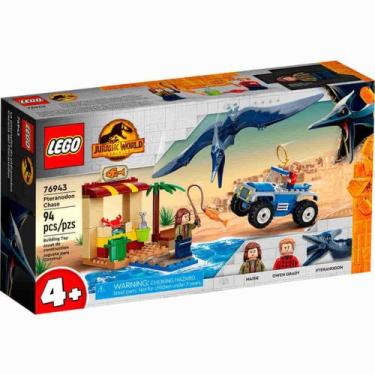 Imagem de Bloco Lego Jurassic World 94 Peças Perseguição Ao Pteranodon