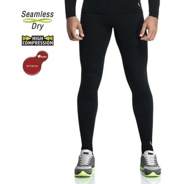 Imagem de Calça Térmica Masculina Sem Costura X-run Lupo - 70601 Preta Eg-Unissex