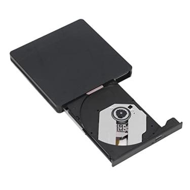 Imagem de CHICIRIS Unidade externa de CD e DVD, reprodutor de DVD Sky com padrão de linha única sem driver, 6 interfaces HUB para computador iOS, laptop, desktop