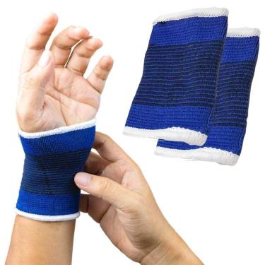 Imagem de 2x Munhequeira de Compressão Elástica - Qs Suporte Punho-Unissex