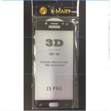 Imagem de Película De Vidro Para Samsung Galaxy J5 Pro Preto 3D - X-Mart
