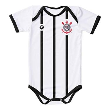 Imagem de Body Corinthians Proteção Uv Branco Oficial