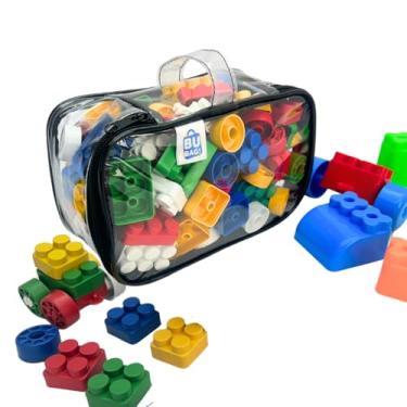 Imagem de Kit 5 Necessaire Organizadora Multiuso Brinquedos Infantil Bubag! TAM PP Preto - Bubag!