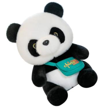 Imagem de VICASKY Bonecos De Panda Brinquedos De Pelúcia Panda Vermelho Mochila Bonecas Presentes Infantis Lembranças De Viagem Brinquedo De Pelúcia Infantil Doméstico Decorações Filho Pp Algodão