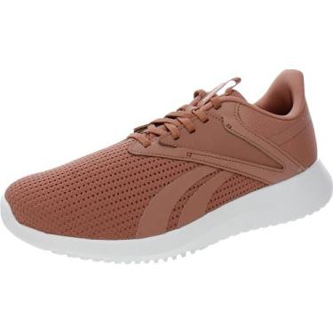 Imagem de Reebok Tênis de corrida feminino Fluxlite Fitness Workout, Canyon Coral/Giz, 10