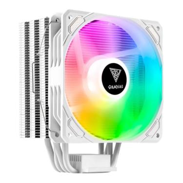 Imagem de Cooler Para Processador Gamdias Boreas E1-410 Rgb Branco 120