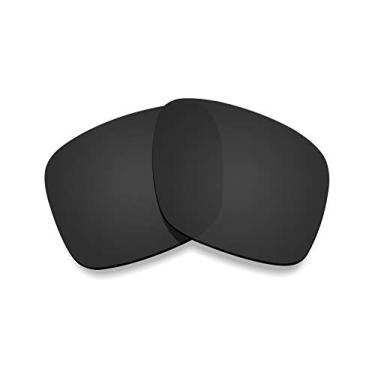 Imagem de Littlebird4 Lentes de substituição de 1,5 mm para óculos de sol Oakley Holbrook XL OO9417 com excelente polarização - Multiopções (preto escuro)