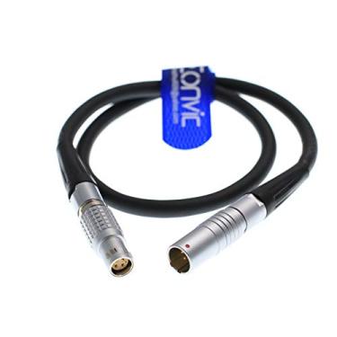 Imagem de Eonvic Cabo de extensão de alimentação 1B 6 pinos macho para 4 pinos macho para câmera RED ONE Epic Scarlet