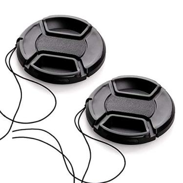 Imagem de Tampa de lente de 62 mm compatível com lentes NIKKOR AF-S 60 mm f/2.8G, lente 105 mm f/2.8G, compatível com Sony CX900E com lentes E18-200 mm (pacote com 2)