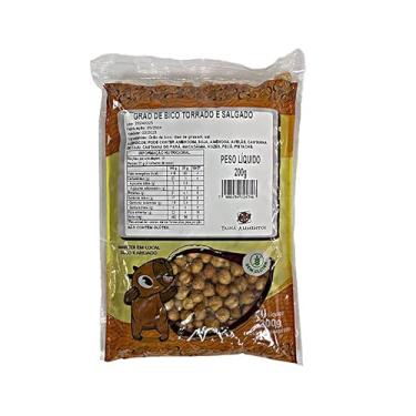 Imagem de Grão de Bico Torrado e Salgado Tainá Alimentos 200g