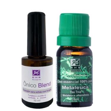 Imagem de Kit Ônico Blend Pincel + Óleo Essencial De Melaleuca 10ml