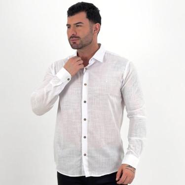 Imagem de Camisa Ogochi Slim Manga Longa Masculina-Masculino