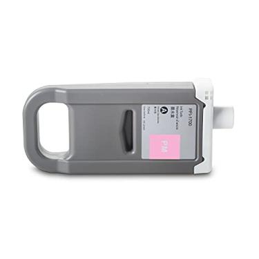 Imagem de Aomya Cartucho de tinta remanufaturado Canon PFI-1700 compatível com Canon imagePROGRAF Pro2000, 2100 Pro 4000s, 4100, 6000s, 6100, 6100S, 4100S (pigmento magenta fotográfico de 700 ml)