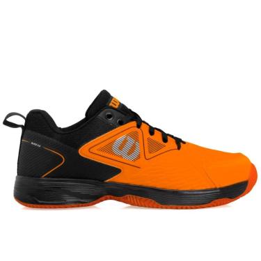 Imagem de Tênis Wilson Slice 3.0 Clay Laranja e Preto