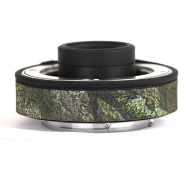 Imagem de CHASING BIRDS Capa protetora de lente impermeável camuflada para teleconversor SIGMA 1,4 X 2,0 X à prova de chuva (camuflagem de folha verde, 1,4X (TC-1401))