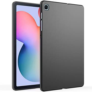 Imagem de Capa para Galaxy Tab S6 Lite de 10,4 polegadas, capa protetora fina e macia para tablet Samsung Galaxy S6 Lite 2024/2022/2020, preta
