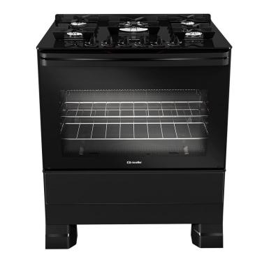 Imagem de Fogão MFV5BF com 5 Bocas e Mesa de Vidro Mueller