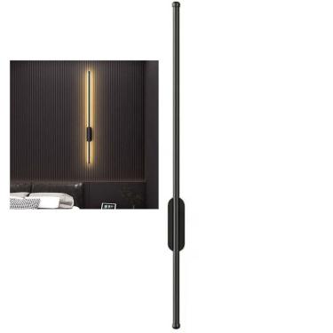 Imagem de Luminaria Arandela LED Perfil Slim Fit 3 em 1 Luz Indireta Parede Sala Quarto Moderno Ambiente Minimalista Iluminaçao