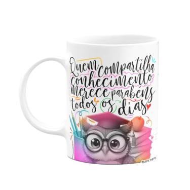 Imagem de JPS INFO, Caneca Professor coruja - Quem compartilha conhecimento