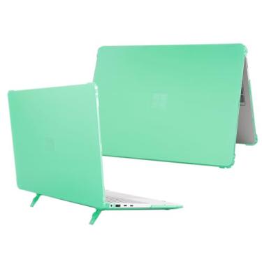 Imagem de mCover A capa é compatível apenas com Microsoft Surface Laptop 7 Windows PC 2024+ de 13,8 polegadas com CPU ARM e Copilot+ alimentado por IA (não serve para outros modelos de superfície) - verde