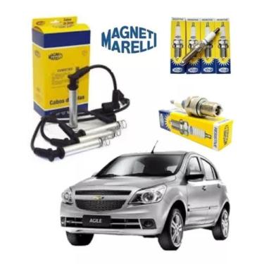 Imagem de Kit Cabo E Velas Corsa Celta Classic 1.0 8v Flex - Magneti Marelli