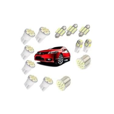 Imagem de Kit Lampada Led Honda New Civic 2007 2008 2009 2010 2011 - Blue Lion, 