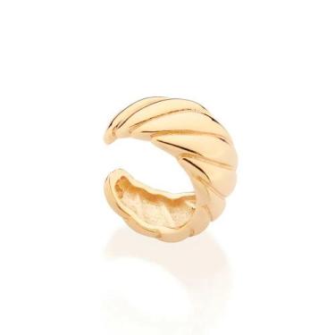 Imagem de Brinco banhado ouro 3x 24k 18k e 22k feminino pequeno rommanel piercin