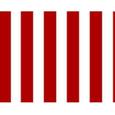 Imagem de Papel de Parede Adesivo Listrado Vermelho e Branco LT151 - IC DECOR