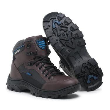 Imagem de Bota Coturno Motoqueiro Masculino Casual  Cano Curto Ref 2190 - MPR BO