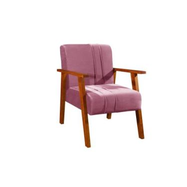 Imagem de Poltrona Cadeira Verona Decorativa Recepção Escritório Luxo - Portofin