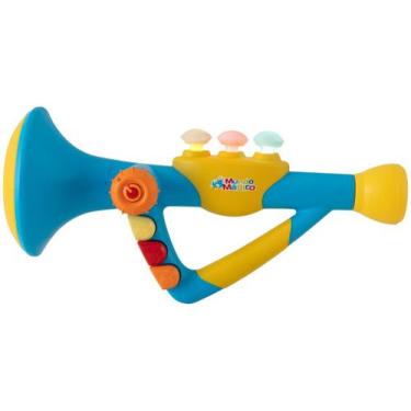 Imagem de Corneta de Brinquedo Mundo Mágico Plim Plim - Xplast, Colorido