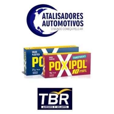 Imagem de Cola multi uso POXIPOL cinza 21gr/14ml- TBR