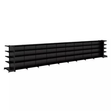 Imagem de Gondola Centro 170 Fit Ate 9 Metros 2 Ponta Preto 100b Pe Preto - AMAP