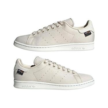 Imagem de adidas Stan Smith (End Plastic Waste) Tênis masculino, Bliss/branco cristal/branco cristal, 6