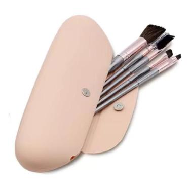 Imagem de Protetor De Silicone Case Porta Pinceis De Maquiagem Resistente - Shof