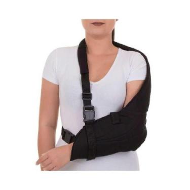 Imagem de Tipoia Estofada Imobilizadora Velpeau Preta Hidrolight - P