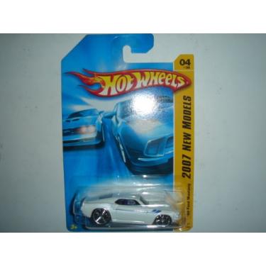 Imagem de Mattel Hot Wheels 2007 Ford Mustang Branco #004/180 - Carro Portátil - Meninos