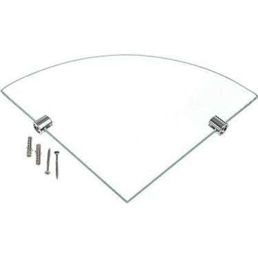 Imagem de Prateleira Canto Porta Treco Champoo Vidro Temperado 7mm - GBA, 25cm