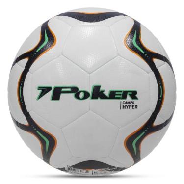 Imagem de Bola Futebol de Campo Profissional 32 Gomos Hyper 05836 - Poker, Pt, V