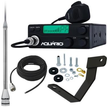 Imagem de Radio PX 40 Canais Rp-40 Antena Marinox 2,70 metros Alongador 60cm Pl-