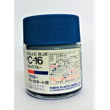 Imagem de Tamiya Policarbonato (RC) Tinta PC-16 Metallic Blue 23ml.