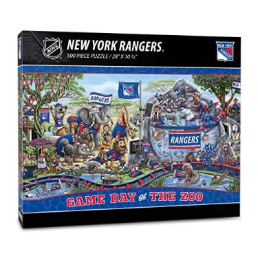 Imagem de YouTheFan Quebra-cabeça NHL New York Rangers Dia do Jogo no Zoo 500 peças
