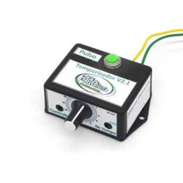 Imagem de Timer Temporizador Analógico 2 Min (120 segundos) Programável Liga Desliga rele regulagem tempo