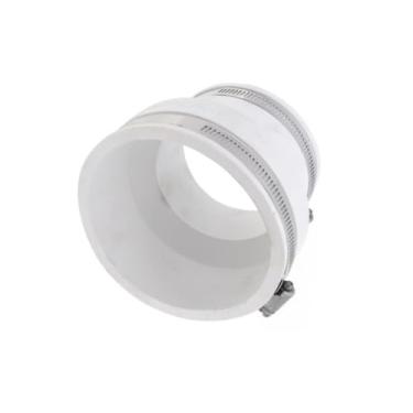 Imagem de Fernco Acoplamento de tubo de PVC flexível P1006-43W para conexões de encanamento de concreto para ferro fundido, plástico ou aço