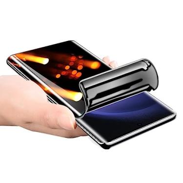 Imagem de PORRVDP Protetor de tela de hidrogel de privacidade para Google Pixel 7a 5G, 2 peças de película protetora de TPU macio antiespião (não vidro temperado) [HD transparente] [Alta sensibilidade]