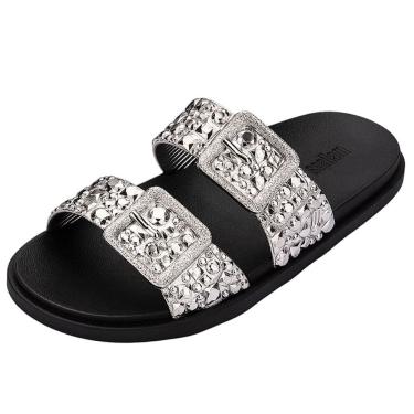 Imagem de Chinelo Feminino Slide Facil Calce Brilho Melissa Lust 35743
