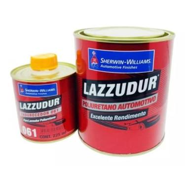 Imagem de Kit Tinta Automotiva Pu Preto Fosco 900ml - Sherwin-Williams