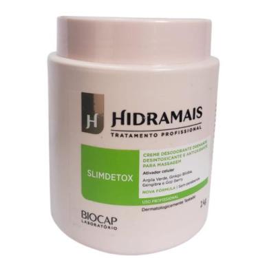 Imagem de Creme Para Massagem SlimDetox Negra 1KG Hidramais