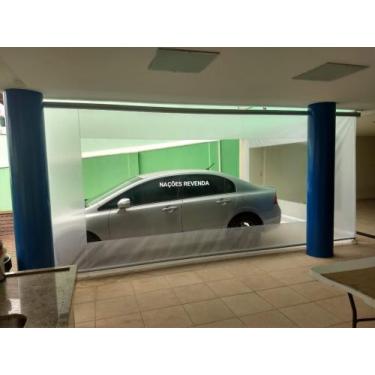 Imagem de Toldo Cortina Vertical Completo - Medidas de 4,50m x 2,50m *Alta resis